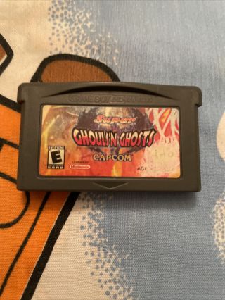 Ghouls N Ghosts Nintendo Gameboy Advance Gba Rare Authentic