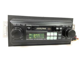 Alpine 7401 Am/fm Cassette Radio Knob Shaft Style Vintage Old School Rare
