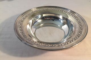 Reed & Barton 10” Silverplate Serving Dish Bowl From Fl Silver
