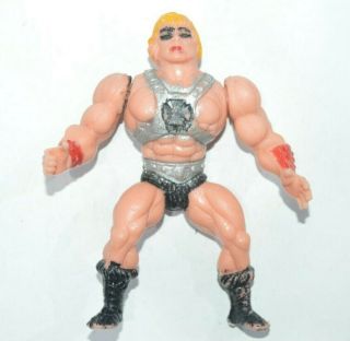 Vintage Very Rare Toy Mexican Figure Bootleg He - Man 80´s