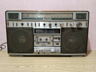 Sanyo M - X820k Cassette Stereo Ghettoblaster Boombox Vintage Rare Old School.