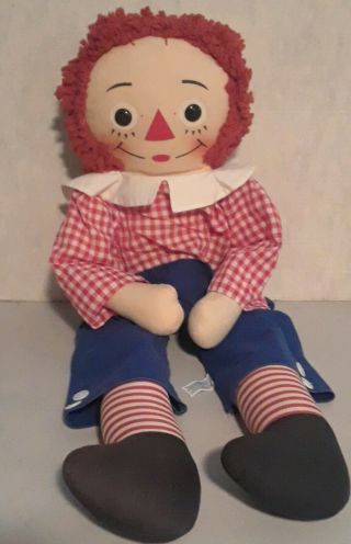Vintage Knickerbocker 30 " Raggedy Andy Large Doll