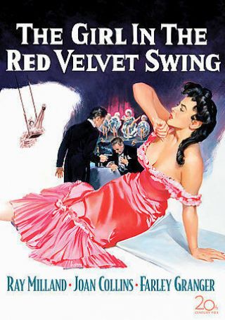 The Girl In The Red Velvet Swing Rare Dvd Joan Collins Ray Milland 1955