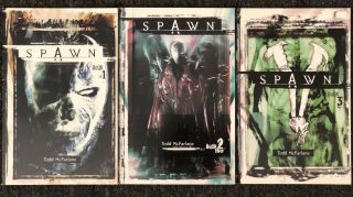 Spawn 1 - 3 Image Comics 1997 Todd Mcfarlane Rare