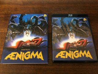Aenigma Limited Edition Blu Ray Cd 2 Disc,  Slipcover Rare Severin Lucio Fulci