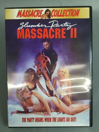 Slumber Party Massacre 2 Oop (rare) Dvd 2000 Complete