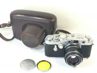 [RARE Exc,  5] Leotax Rangefinder TV2 Merit Leica Screw Mount,  5cm f/2 Lens JAPAN 2