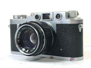 [RARE Exc,  5] Leotax Rangefinder TV2 Merit Leica Screw Mount,  5cm f/2 Lens JAPAN 3