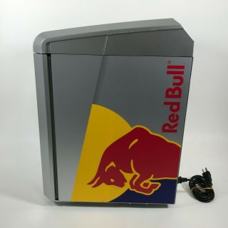 RARE Red Bull Mini Bar Fridge Cooler Refrigerator Table Top Baby GDC ECO LED 3