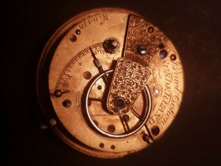 Antique Pocket Watch Movement / Repair W1/103