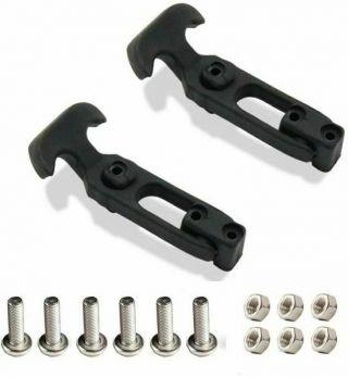 Coologin Rubber Flexible T - Handle Hasp Draw Latch For Tool Box,  Cooler,  Black