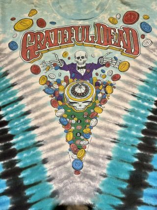 Rare Vintage Grateful Dead T Shirts - Official Gdm 1990s Xl & Jerry Garcia Band