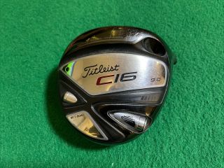 Rare Tour Issue Concept Titleist C16 9 Degree Driver Head Only Rrp£1000 B1106