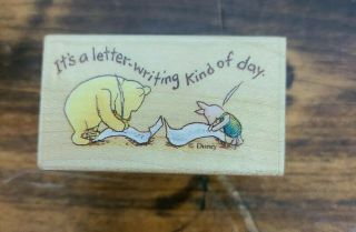 Disney Rare Winnie The Pooh Stamp - A Letter Writing Kind Of Day 720d - Vtg 1994