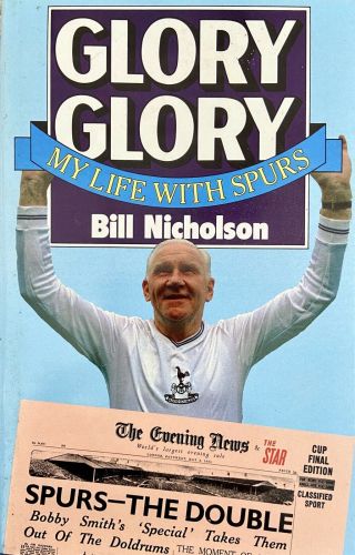 Rare Bill Nicholson Signed Tottenham Hotspur Aftal Onlinecoa