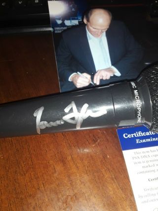James Taylor Signed Autograph Microphone PSA/DNA CERTIFIED WITH VERY RARE 2