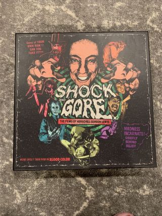 Shock And Gore: Herschell Gordon Lewis Oop Rare Collectors Item Arrow Video