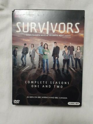 Survivors: Complete Seasons One 1 & Two 2 Dvd - Bbc - Rare Htf
