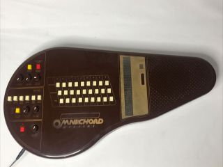 Suzuki Omnichord Om - 27 Brown,  Vintage,  Rare With Case Great Shape