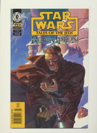 Star Wars Tales Of The Jedi Redemption 1 Dark Horse Comics Rare Newsstand