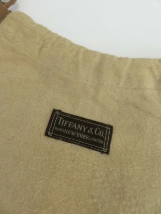 Tiffany & Co Anti Tarnish Cloth Presentation Storage Bag Pouch 6 1/4 X 6 5/8