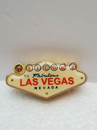 Rare Welcome To Fabulous Las Vegas Nevada Vintage Lighter