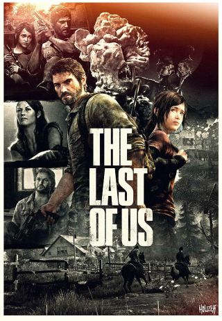 The Last Of Us Series Movie Poster Canvas Premium Quality