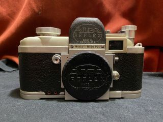 Rare Alpa Mod.  5 35mm SLR Vintage Film Camera Body Made In Switzerland EXC, 2