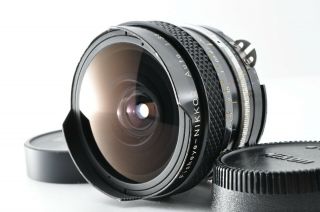 Rare Nikon Auto Nikkor 16mm F/3.  5 Fisheye Lens From Japan 0034