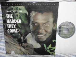 Rare Oop Criterion The Harder They Come Laserdisc Film 1972 Jimmy Cliff Reggae