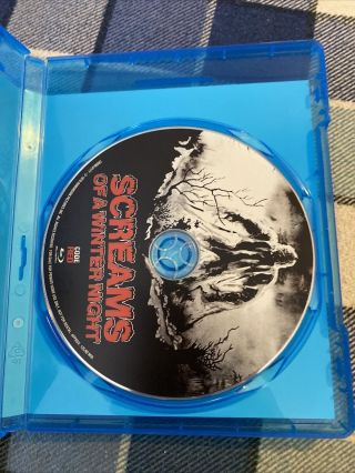Screams of a Winter Night Bluray Code Red 70 ' s Horror Rare OOP 3