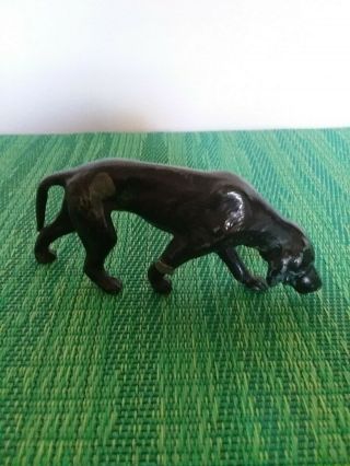 Vintage Rare Cast Metal Pointer Hunting Dog Statue/figurine