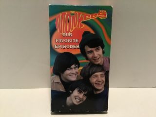 The Monkees Our Favorite Episodes (vhs,  1997) - Rare Tv Series About The Monkees