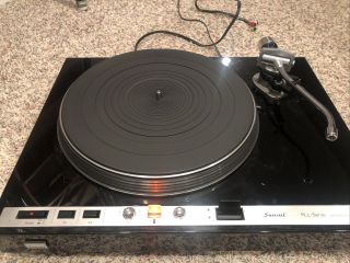 Sansui Sr - 636 Direct Drive Turntable Rare Vintage Record Player Japan