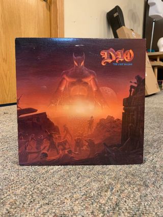 Rare Vintage Dio ‎– The Last In Line - Vinyl Lp 1984 Metal Sabbath Metal Nm