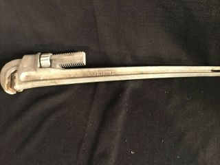 Vintage Schick 22 1/2 " Aluminum Rare Pipe Wrench