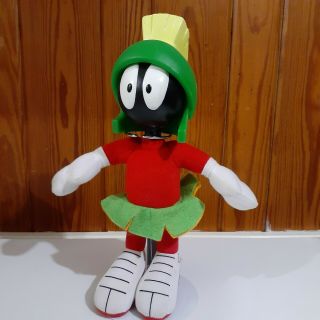 Play By Play Looney Tunes Warner Bros Marvin The Martian 1998 Plush Doll Rare