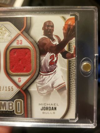 09/10 Sp Game Materials Michael Jordan And Lebron James 112/155 rare sp 5