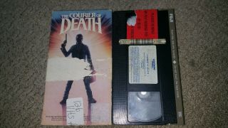 The Courier Of Death Vhs Thriller Rare
