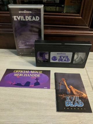 The Evil Dead Vhs.  Rare.  Number 01401 (1998 Design),  Limited Collectors Edition.