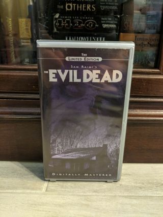 The Evil Dead VHS.  RARE.  Number 01401 (1998 Design),  Limited Collectors Edition. 3