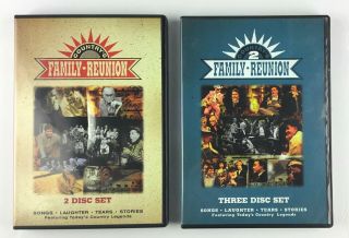Countrys Family Reunion 1 And 2 Dvd Set 5 Discs 2005 Rare Oop Out Of Print Htf