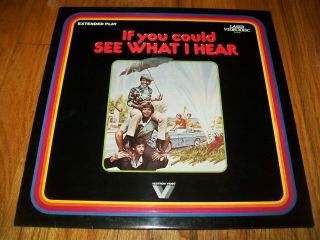 If You Could See What I Hear Laserdisc Ld Rare Great Film
