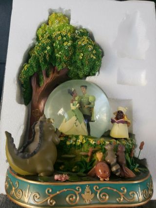 Rare Disney Princess And The Frog Snow Globe