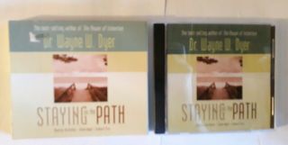 Staying On The Path - Dyer,  Dr Wayne W.  Cd Audio Book With Slipcover Rare Oop