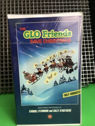 The Glo Friends Save Christmas - Vhs•children’s Video Library•rare•oop•cartoon•