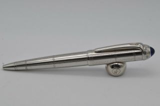 Lovely Rare Cartier Roadster Transatlantique Rivets Decor Ballpoint Pen