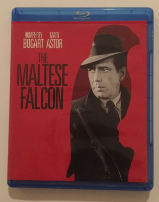 The Maltese Falcon (blu - Ray) Rare Oop Humphrey Bogart