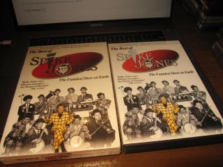 The Best Of Spike Jones (dvd,  2016,  3 - Disc Set) Rare Oop