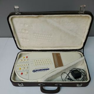 Suzuki Omnichord Om - 27 White,  Vintage,  Rare With Case Great Shape Fully